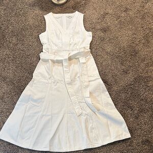 Sundance Cream Sleeveless Dress
